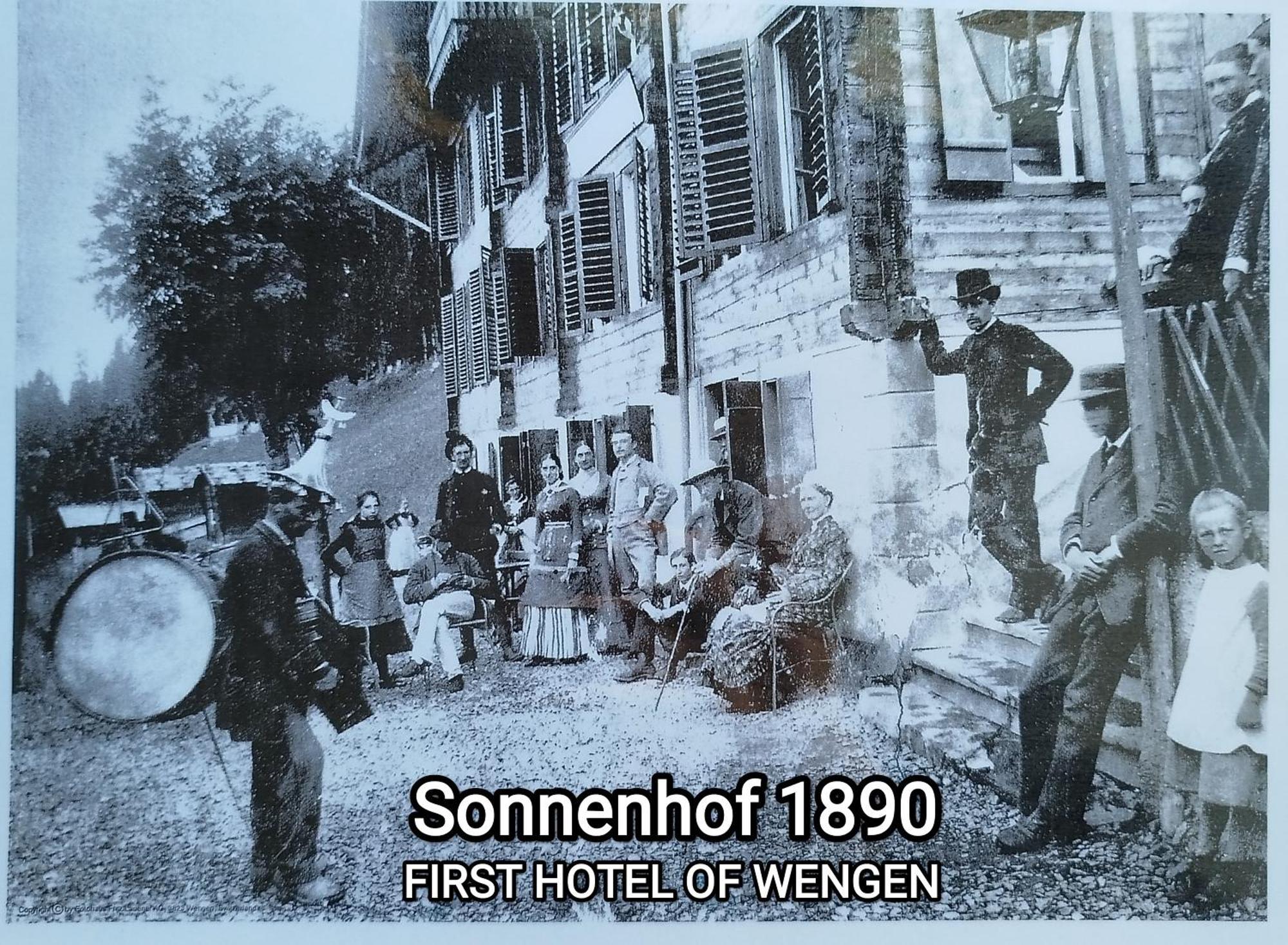 Sonnenhof Wengen - First Hotel Of Венген Экстерьер фото